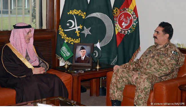 رئیس سابق اردوی پاکستان رهبری ائتلاف نظامی عربستان را به عهده گرفت 